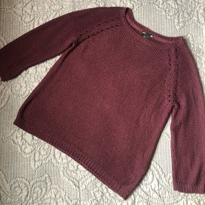 H&M Maroon Sweater